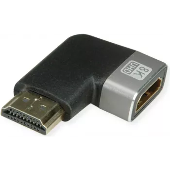 ROLINE HDMI 8K-adapter 90° haakse stekker/bus - adapter (12.03.3251)