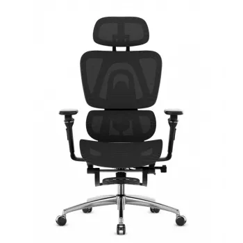 Bureaustoel mark adler Expert 7.9 zwart – ergonomische draaistoel, zwarte stof, model MA-EXPERT 7.9 zwart