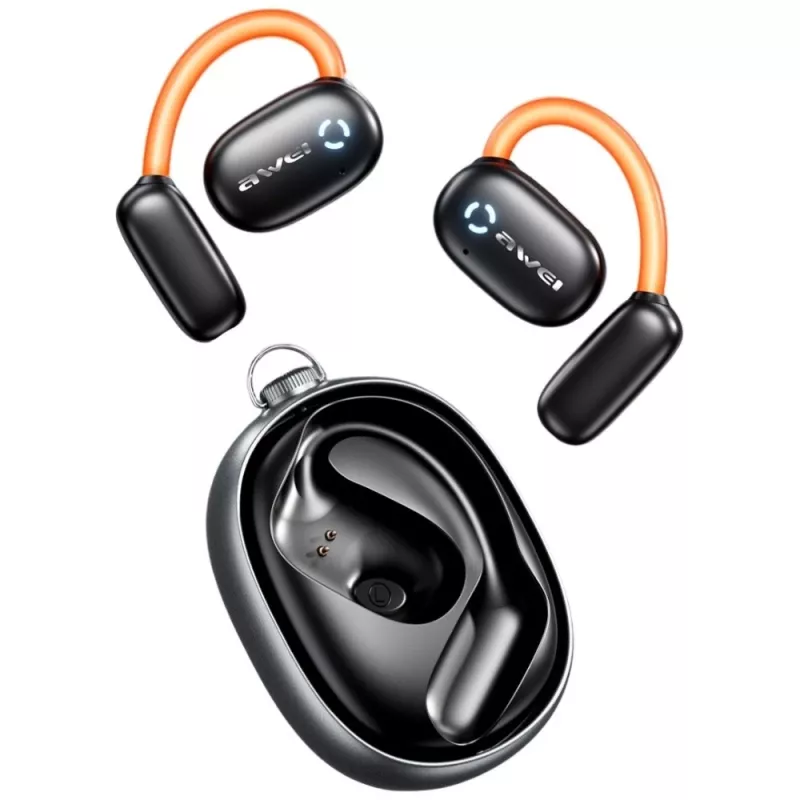 Bluetooth-hoofdtelefoon 5.4 TZ13 ANC Spinner zwart