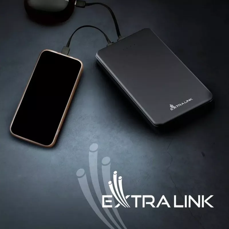 Draagbare powerbank Extralink EPB-078B 10000mAh