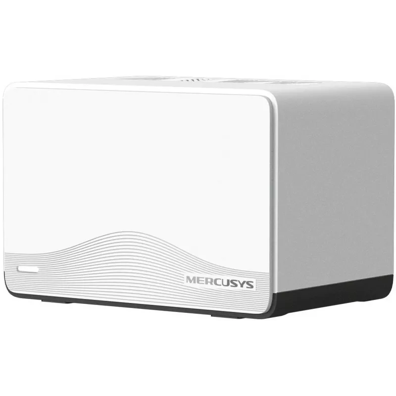 Mesh-systeem MERCUSYS Halo H27BE dual-band Wi‑Fi 6, 2-pack, 3x LAN, 3568 Mbit/s, interne antennes, wit