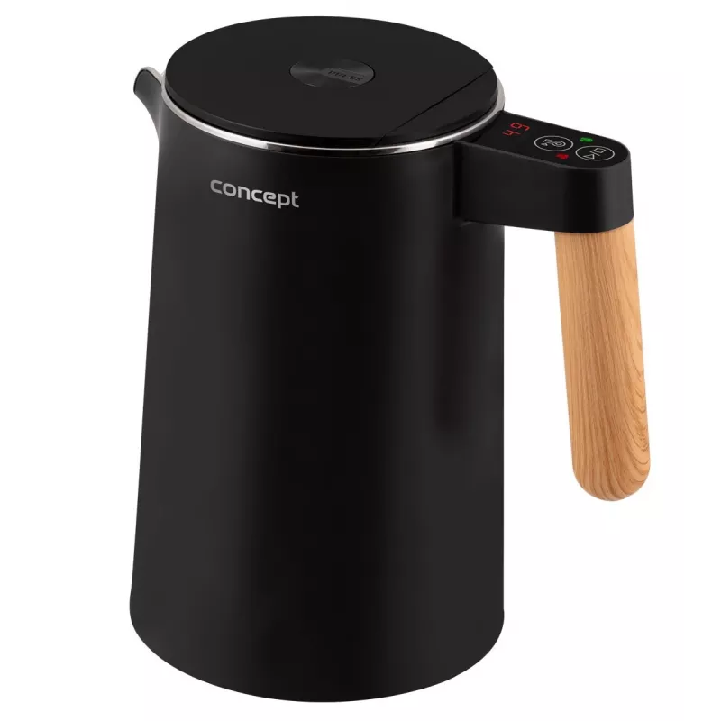 Waterkoker dubbelwandig 1,5 L Concept zwart RK 3301