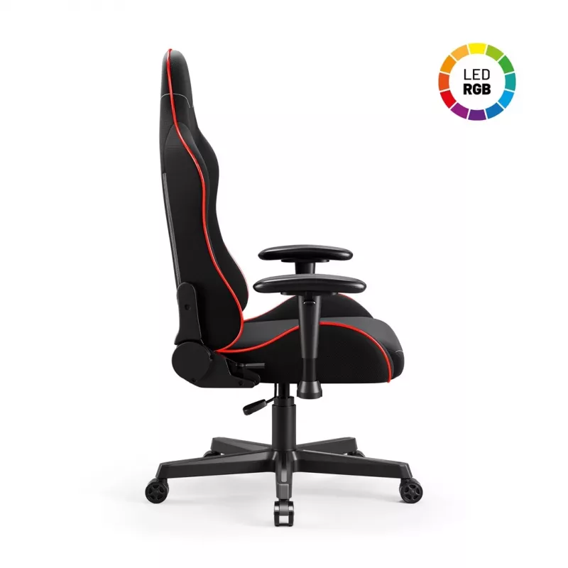 Gaming-stoel Diablo X-Starter zwart LED — Diablo X-Starter gaming-stoel met geïntegreerde LED-verlichting