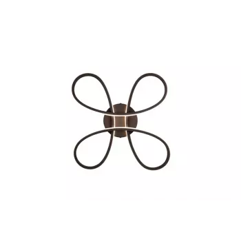 Plafond-LED FLY LIGHT 40CM 3000K MATT BL