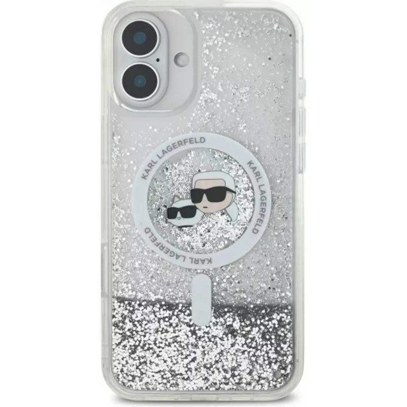 Karl Lagerfeld | KLHMP16MLGKCSGH | Backcover | iPhone 16 Plus | Apple | TPU/PC | transparant