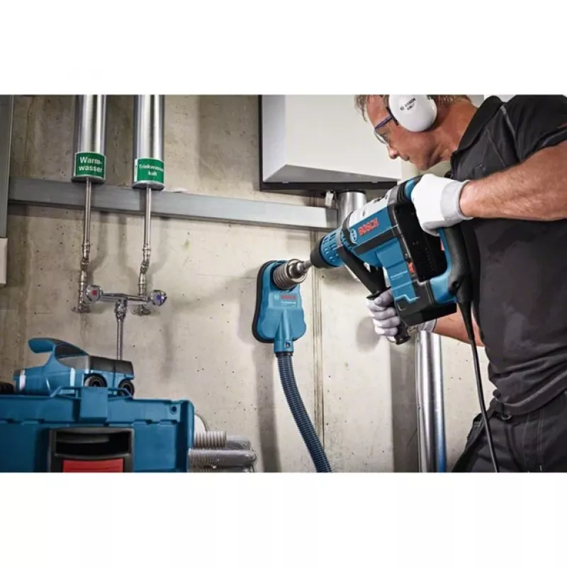 Bosch GDE 68 boorstofvanger zwart, blauw