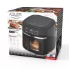 Adler AD 6318 airfryer, 8 l, 2500 W, lcd-display, 9 programma's, zwart