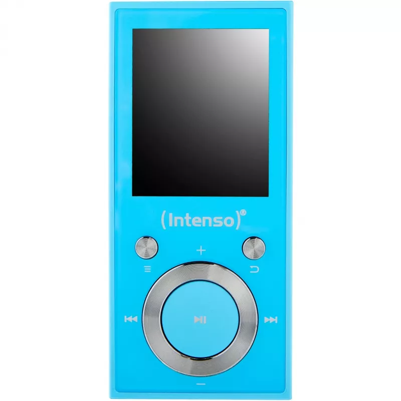MP3-speler INTENSO Video Scooter BT — 16 GB, LCD-display, microSD-compatibel, blauw