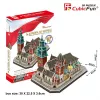 3D puzzel cubicfun Wawel-kathedraal – 101 onderdelen, modelbouwset