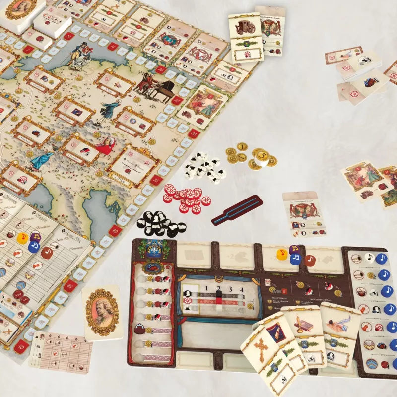 Lacrimosa, bordspel