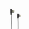 Sbox USB-C-90-B USB->Type-C 90 M/M 1,5 m zwart
