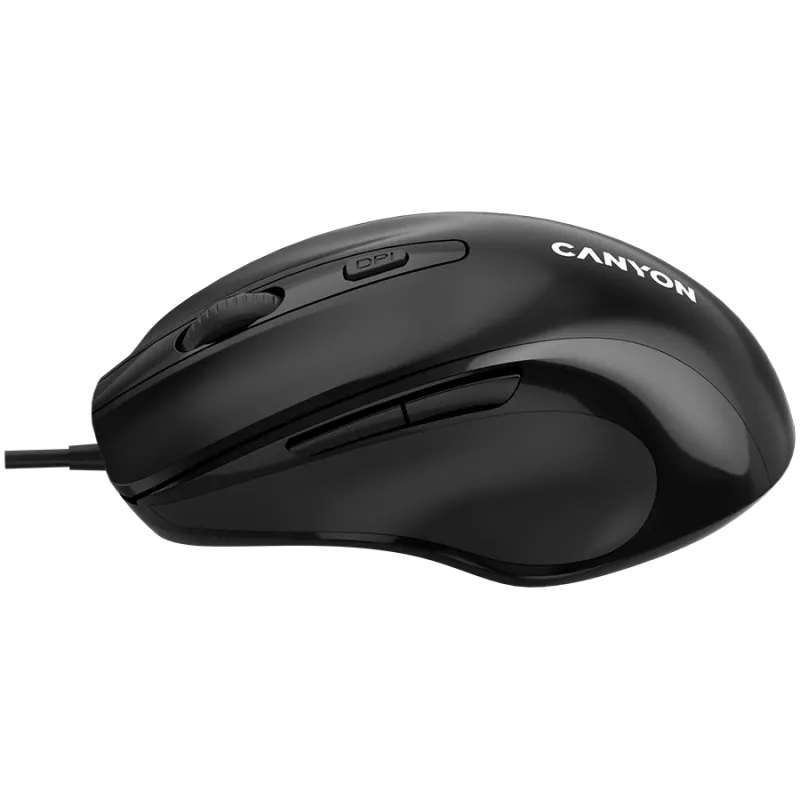 CANYON Muis M-6 Bedraad Zwart