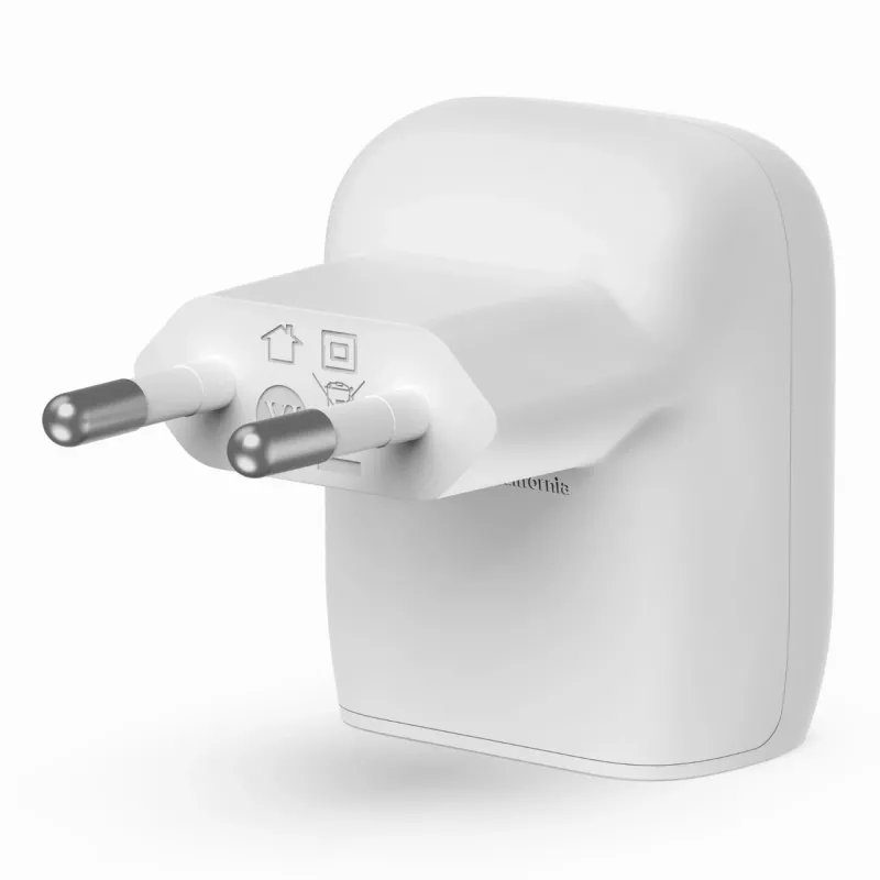 Oplader voor binnen Belkin WCA006vf1MWH-B5 snellader USB Type-C 1m wit