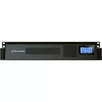 Bluewalker PowerWalker VFI 1000RM LCD - UPS - 800 Watt - 1000 VA 7 Ah - RS-232, USB - 8 uitgangsstopcontacten - 2U - 48,3 cm (19 inch) (10120144)