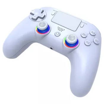 Gamepad Subsonic PS5 draadloze LED-controller wit D-pad Home Opties Delen