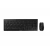 CHERRY Stream desktop toetsenbord muis inbegrepen kantoor RF draadloos AZERTY Frans zwart