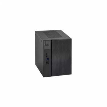 ASRock DeskMeet X300 Series - barebone - compacte pc - socket AM4 - AMD X300 - zonder CPU - RAM 0 GB - GigE (90BXG4501-A10GA0W)