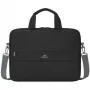 Laptoptas Rivacase Prater 14 inch Zwart 7522 – geschikt voor 14-inch laptops, slanke beschermhoes