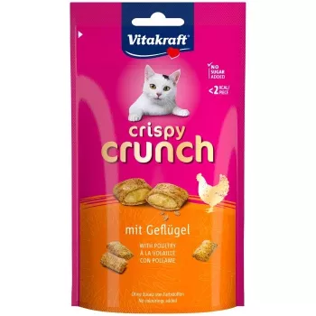 Kattensnack Vitakraft Crispy Crunch gevogelte 60 g