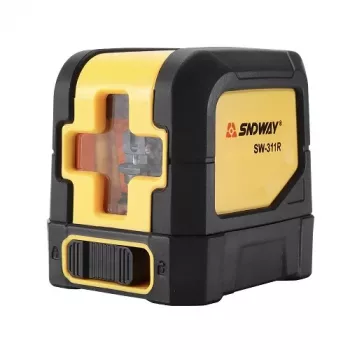 Kruislijnlaser SNDWAY SW-311R — mini, 10 m bereik, rode straal