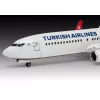 Kunststof modelvliegtuig REVELL Boeing 737-800 Turkish Air schaal 1:144