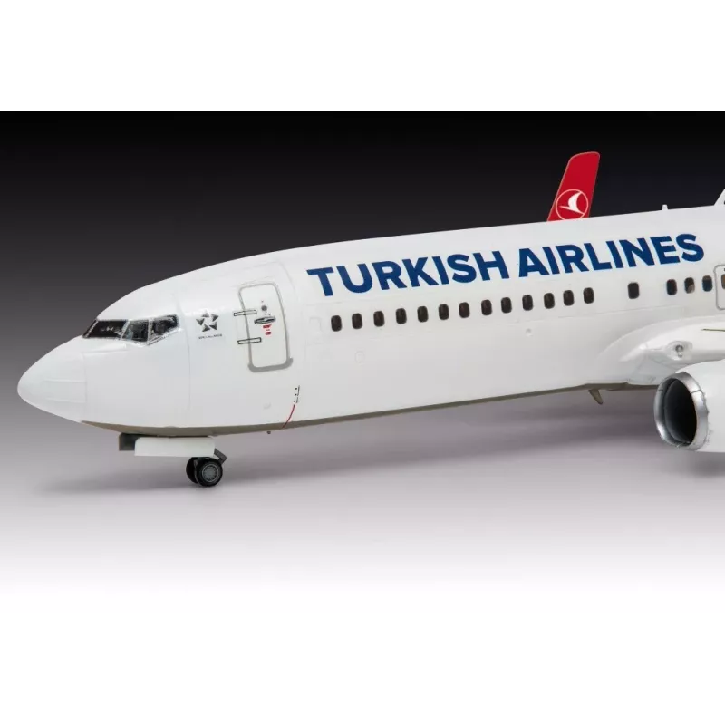 Kunststof modelvliegtuig REVELL Boeing 737-800 Turkish Air schaal 1:144