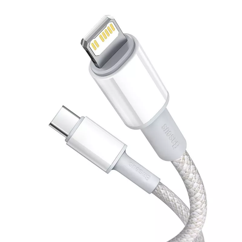 Baseus CATLGD-02 Lightning-kabel 1 m wit