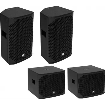 PA-set Omnitronic AZX passief XL 20000531 2000W passieve PA-luidsprekerset 2000 W