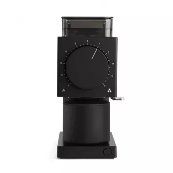 Elektrische koffiemolen Fellow Ode 2nd Generation — 140 W, 100-g bonenreservoir, RVS maalwerk, 230 V, zwart