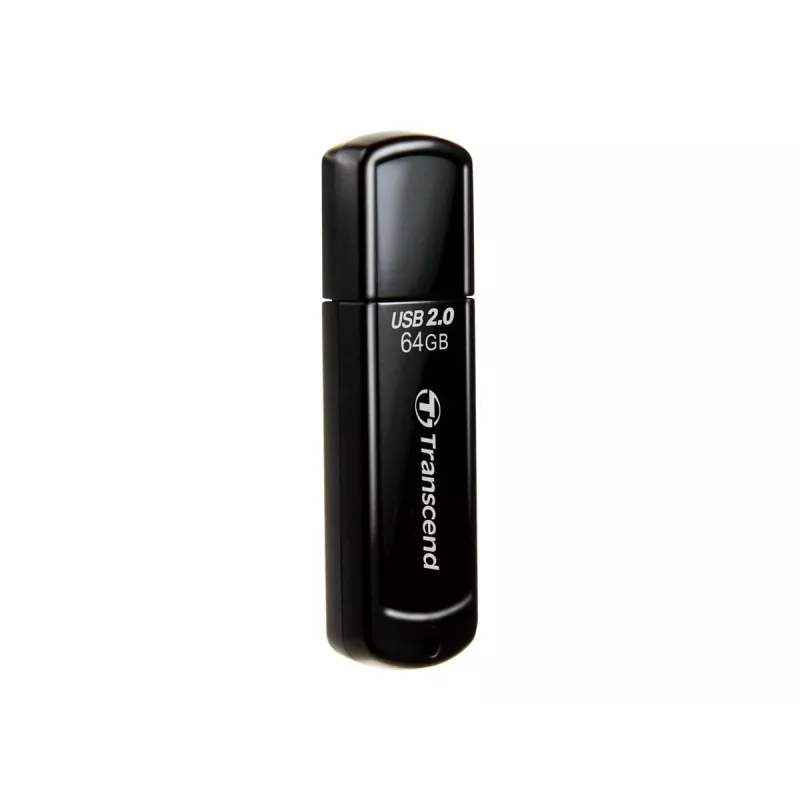 USB-flashdrive Transcend JetFlash 350 64GB, USB 2.0, zwart