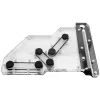 Singularity Computers Spectre 2.0 Elite Kit side distro plate - zwart