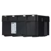 Gereedschapskist KETER Stack'N'Roll (17210831/253380) met 3 organizers zwart