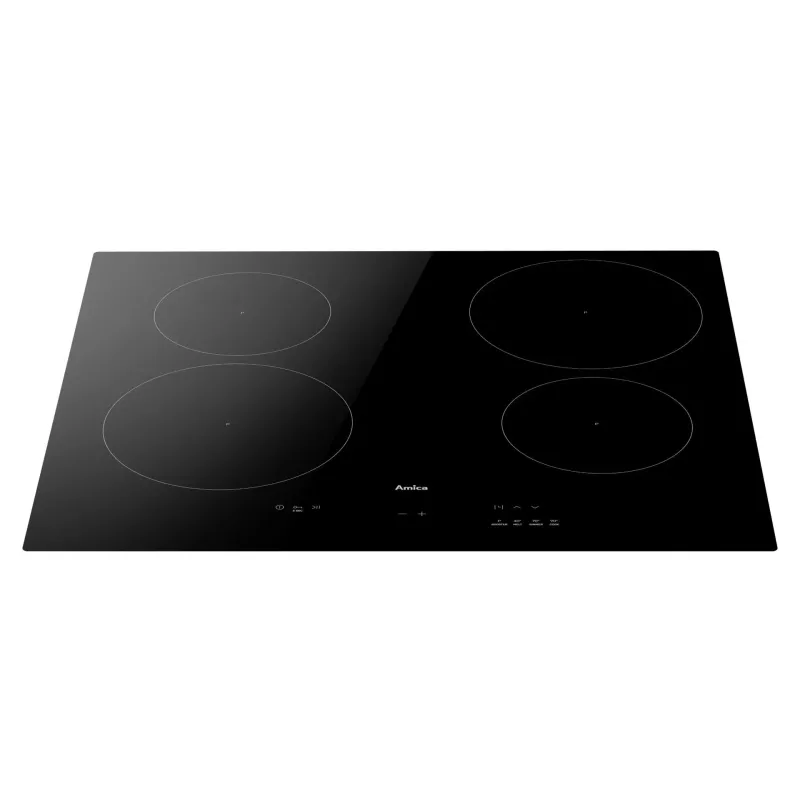 Inbouw inductiekookplaat Amica PIH6540PHTUN, 4 kookzones, touchbediening