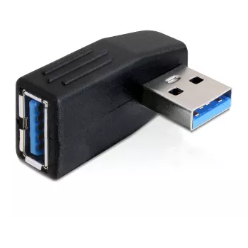 Kabel-geslachtsomvormer DeLOCK 65341 USB 3.0 zwart