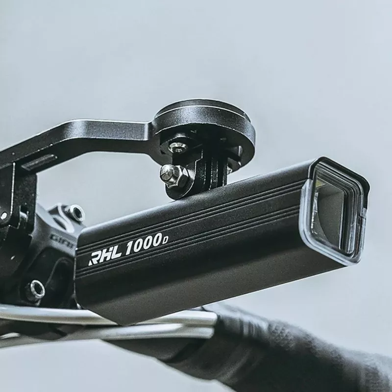 Rockbros RHL1500 voorlicht voor fiets, 1500 lm, 5000 mAh, IPX6, zwart