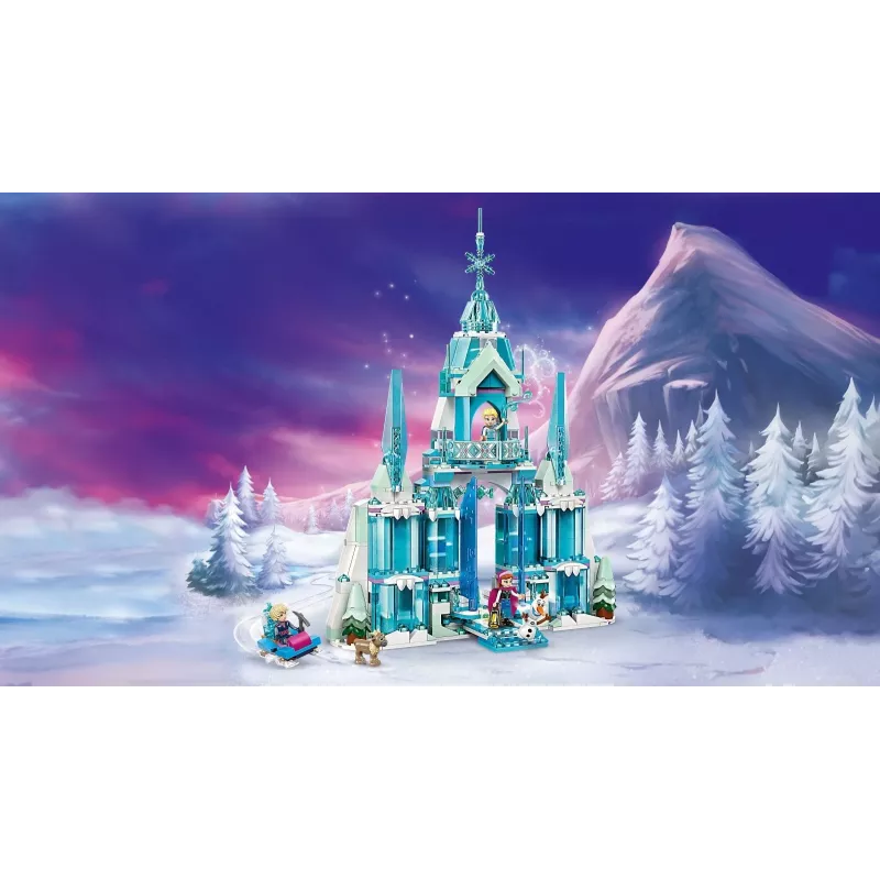 Constructiespeelgoed LEGO Disney Princess Elsas Winterpaleis 43244 — bouwset voor fantasierijk spel