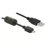 DeLOCK - USB-kabel - USB Type-A, 4-polig (M) - Micro-USB, Type-B (M) - 1 m (82299)