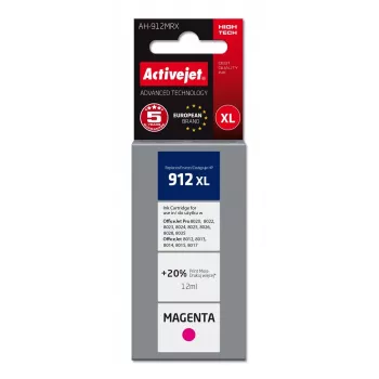 ActiveJet AH-912MRX compatibel inktpatroon voor HP, magenta (High XL, 12 ml, 990 pagina's)