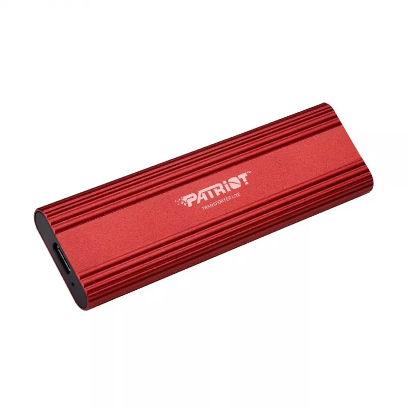 Externe draagbare SSD PATRIOT MEMORY Transporter Lite 1TB USB3.2 Type-C 1000 MB/S (PTPL1TBPEC) Rood (PTPL1TBPEC)
