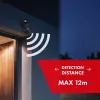 Bewegings- en schemersensor MACLEAN MCE25 B — bewegingsmelder met lichtsensor, wand-/plafondmontage