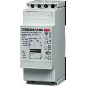 Grothe GT 3158 stroomtransformator 1 A wit (14058)