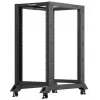 Lanberg Open Rack 22U zwart (22HE, 19-inch-rack), serverrack, zwart