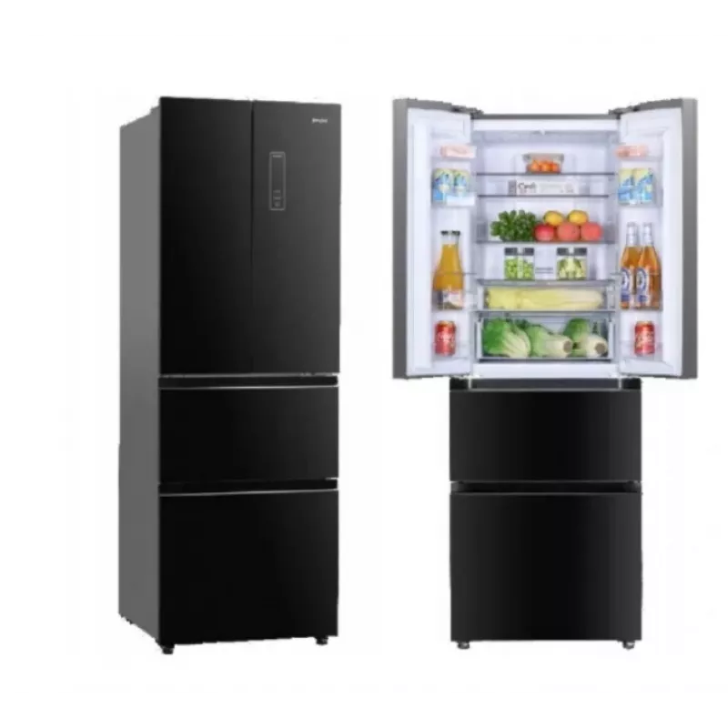 French-door koel-vriescombinatie Sam Cook PSC-WG-1020AA/B 351 l, energie-efficiëntieklasse E, zwart