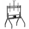 Vloer-tv-standaard ONKRON TS2080-B voor 60–120 inch tv, mobiel, zwart