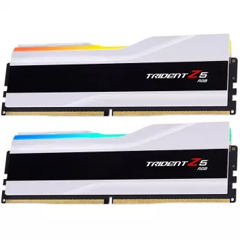 DIMM 48 GB DDR5-7200 (2x 24 GB) Dual-kit, geheugen wit, F5-7200J3646F24GX2-TZ5RW, Trident Z5 RGB, INTEL XMP