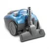 Zakloze stofzuiger ZELMER ZVC032P blauw 1200 W, compact canisterdesign