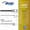 Akyga AK-T1-250 250 W TFX-voeding, 80 PLUS Gold, actieve PFC, 80mm-ventilator, grijs