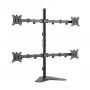 LCD-houder SBOX LCD-F048-2 voor 17–32 inch displays, ondersteunt 4×9 kg, VESA 100×100