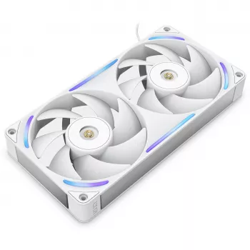 Computergehäuselüfter NZXT F240X 120 mm wit, 1 stuk, 240 × 120 × 30 mm