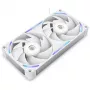 Computergehäuselüfter NZXT F240X 120 mm wit, 1 stuk, 240 × 120 × 30 mm